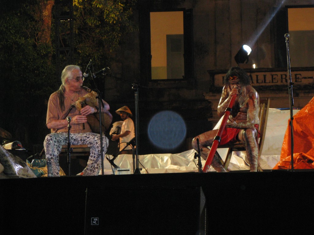 kimglensiemHR Kim with Glen Doyle, Solo International Ethnic Music Festival, Indonesia, 2008