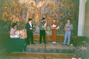 With Tunji Bulgaria concert
